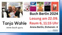 Tanja und Stefan Wahle auf der Buch Berlin 2024