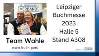 Tanja und Stefan Wahle auf der Leipziger Buchmesse 2023
